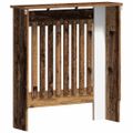 vidaXL Kryt radiátora Staré drevo 78 x 19 x 81,5 cm Kompozitné drevo