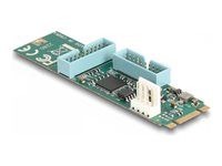 Konvertor M.2 Key B+M male na 4 x USB 5