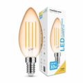 Modee LED Filament Amber Candle C35 4W E14 360 lm, teplá biela, stmievateľná (ML-CFA1800K4WE14)