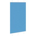 vidaXL Plisovaná roleta modrá 115x200 cm Šírka látky 114,4 cm Polyester
