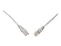 Patch kábel - RJ-45 (M) do RJ-45 (M) - 2 m - UTP - CAT 6 - lisovaný - sivá