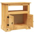 vidaXL TV skrinka z borovice v mexickom štýle Corona, 80x43x78 cm