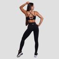 Dámske legíny FIT Black - GymBeam, veľkosť M, veľkosť oblečenia M