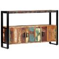 vidaXL Komoda 120x30x75 cm, recyklovaný masív
