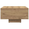 vidaXL Konferenčný stolík dub artisan 85x55x31 cm kompozitné drevo