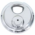 vidaXL Zámky na disk so kľúčmi 6 ks Strieborná 8 x 2.8 x 8 cm