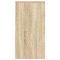 vidaXL Nočné skrinky so zásuvkou 2 ks dub sonoma 35x34x66,5 cm