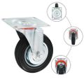 vidaXL Otočné kolieska 16 ks 100 mm
