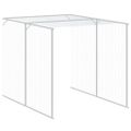 vidaXL Klietka pre kurčatá výbeh bledosivá 165x1271x181 cm poz. oceľ
