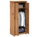 vidaXL Šatník 80x50x171,5 cm borovicové drevo Panama Range