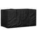 vidaXL Úložná taška na záhradné vankúše čierna 150x75x75 cm polyetylén