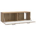 vidaXL Nástenná TV skrinka 98 x 31 x 30 cm Dub artisan