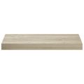 vidaXL Plávajúce nástenné police 2 ks, dubové 50x23,5x3,8 cm, MDF