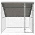 vidaXL Psí kennel Strieborná 2 x 2 x 2 m Pozinkovaná oceľ