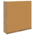 vidaXL Highboard 2 ks Remeselný dub 68 x 37 x 142 cm Kompozitné drevo