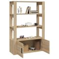 vidaXL Komoda dub sonoma 80x30x119,5 cm spracované drevo