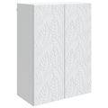 vidaXL Nástenná skrinka Biela 66 x 34,5 x 90 cm Kompozitné drevo