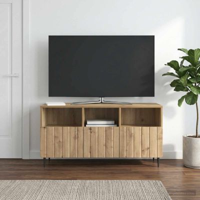 vidaXL TV skrinka 102 x 34,5 x 50 cm Dub artisan Kompozitné drevo