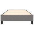vidaXL Posteľný rám s boxspringom tmavosivá 80x200 cm látka