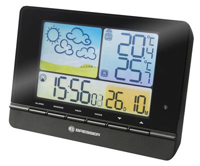 Meteorologická stanica Bresser MeteoTrend Colour RC, čierna