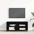 vidaXL TV skrinka 90 x 35 x 40.5 cm Čierna Kompozitné drevo