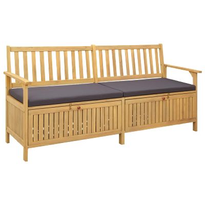 vidaXL Úložná lavička 2 -Seater 170 x 63 x 84 cm Obdĺžnikový
