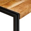vidaXL Hniezdiaci stôl 3 ks Hnedá a čierna 82 x 40 x 45 cm