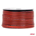 Vodič reproduktora dvojžilový CCA 2x0.75mm2 100m 3.75A AMiO-04457