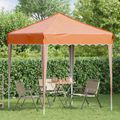 vidaXL Prístrešok na párty 195 x 195 x 245 cm Oranžová Oxfordská látka