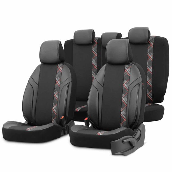 Sada autopotahů OTOM HORIZON 1801 RED 3-ZIP
