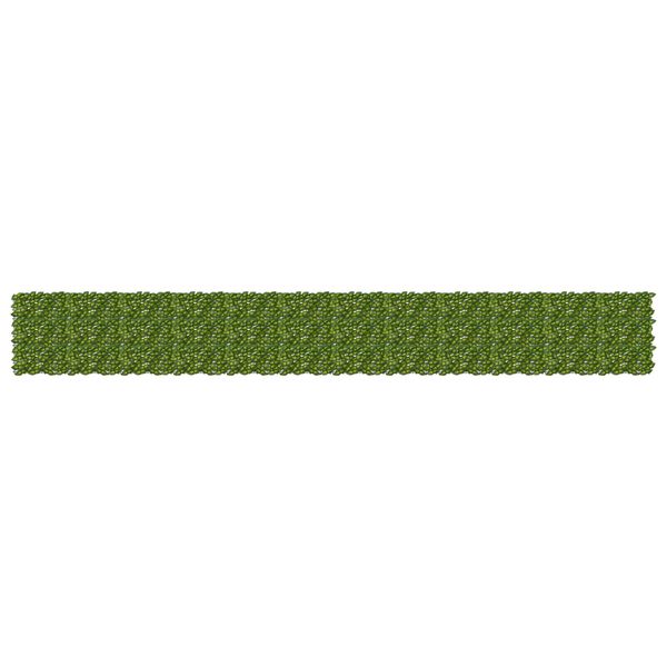 vidaXL Balkónový plôtik s listami Zelená a žltá 600 x 75 cm