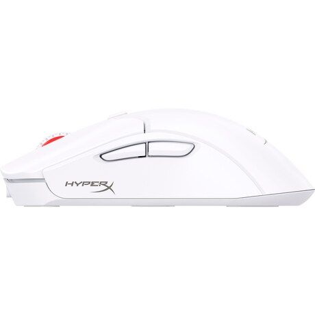 HyperX Pulsefire Haste 2 Mini/Herní/Optická/Pro praváky/26 000 DPI/Drátové/Bezdrátové/Bílá