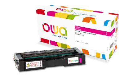 OWA Armor toner kompatibilný s RICOH 407545, 1600st, červená/magenta