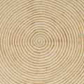 vidaXL Koberec do oblasti Biela 140 x 200 cm Juta