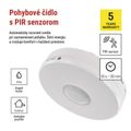 PIR senzor (pohybové čidlo) IP65 2000W, biela