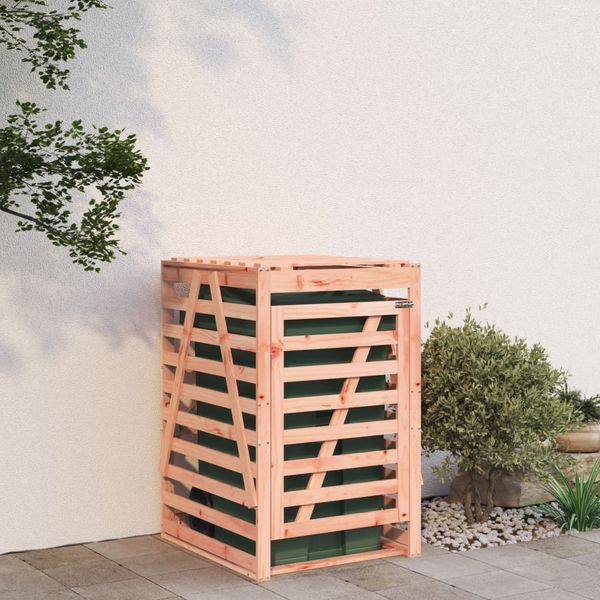 vidaXL Úložný box pre odpadkový kôš 84x90x128,5 cm masívny douglas