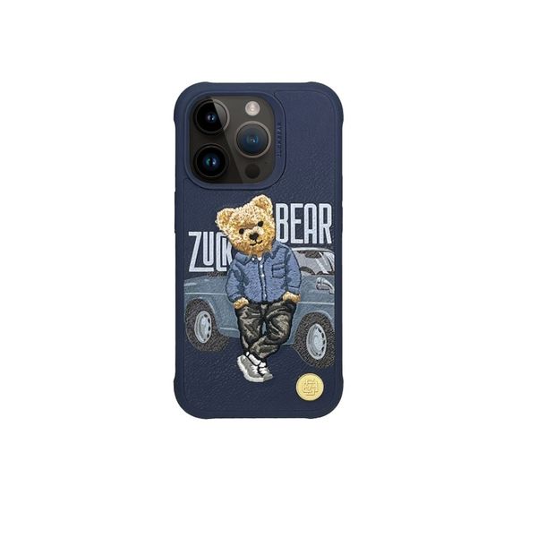Nálepka Zuck Bear San Francisco Fortune pre iPhone 15 Pro Bay Area Player TTT