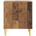 vidaXL Nočný stolík Staré drevo 43 x 34,5 x 50 cm Kompozitné drevo