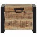 vidaXL Úložné truhlice Hnedá 40 x 30 x 30 cm Mangový masív