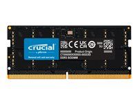 DDR5 - modul - 32 GB - SO-DIMM 262 pinů - 4800 MT/s / PC5-38400 - CL40 - 1.1 V - bez vyrovnávací paměti - bez ECC