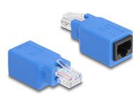RJ45 Rollover adaptér zástrčka na zásuvku
