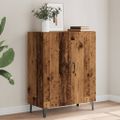 vidaXL Komoda sivý staré drevo 70x34x90 cm spracované drevo