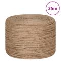 vidaXL Jutové lano 25 m dlhé 8 mm hrubé