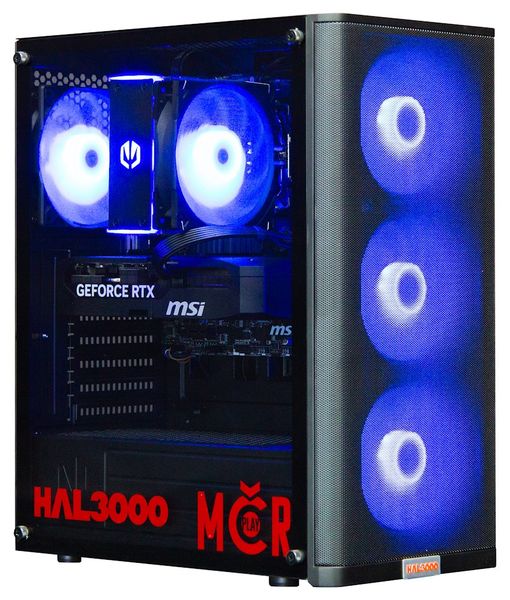 HAL3000 MČR Finale Pro / AMD Ryzen 7 5700X/ 32GB DDR4/ RTX 5070/ 1TB PCIe4 SSD/ WiFi/ W11 Herní pocítac, AMD Ryzen 7 5700X, 32GB DDR4, NVIDIA GeForce RTX 5070, 1TB PCIe SSD, Wi-Fi, W11