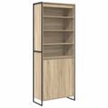 vidaXL Vysoké skrinky Sonoma 79 x 36 x 200 cm Kompozitné drevo