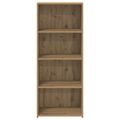 vidaXL Highboard Dub artisan 50 x 41 x 124 cm Kompozitné drevo