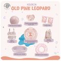 Nafukovacie koleso Old Pink Leopard 50 cm