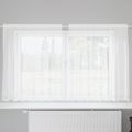 vidaXL Čipková záclona Biela 140 x 200 cm Polyester