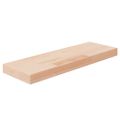 vidaXL Polica 60x20x4 cm neošetrený dubový masív