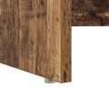 vidaXL Stôl Staré drevo 120,5 x 44 x 88,5 cm Kompozitné drevo